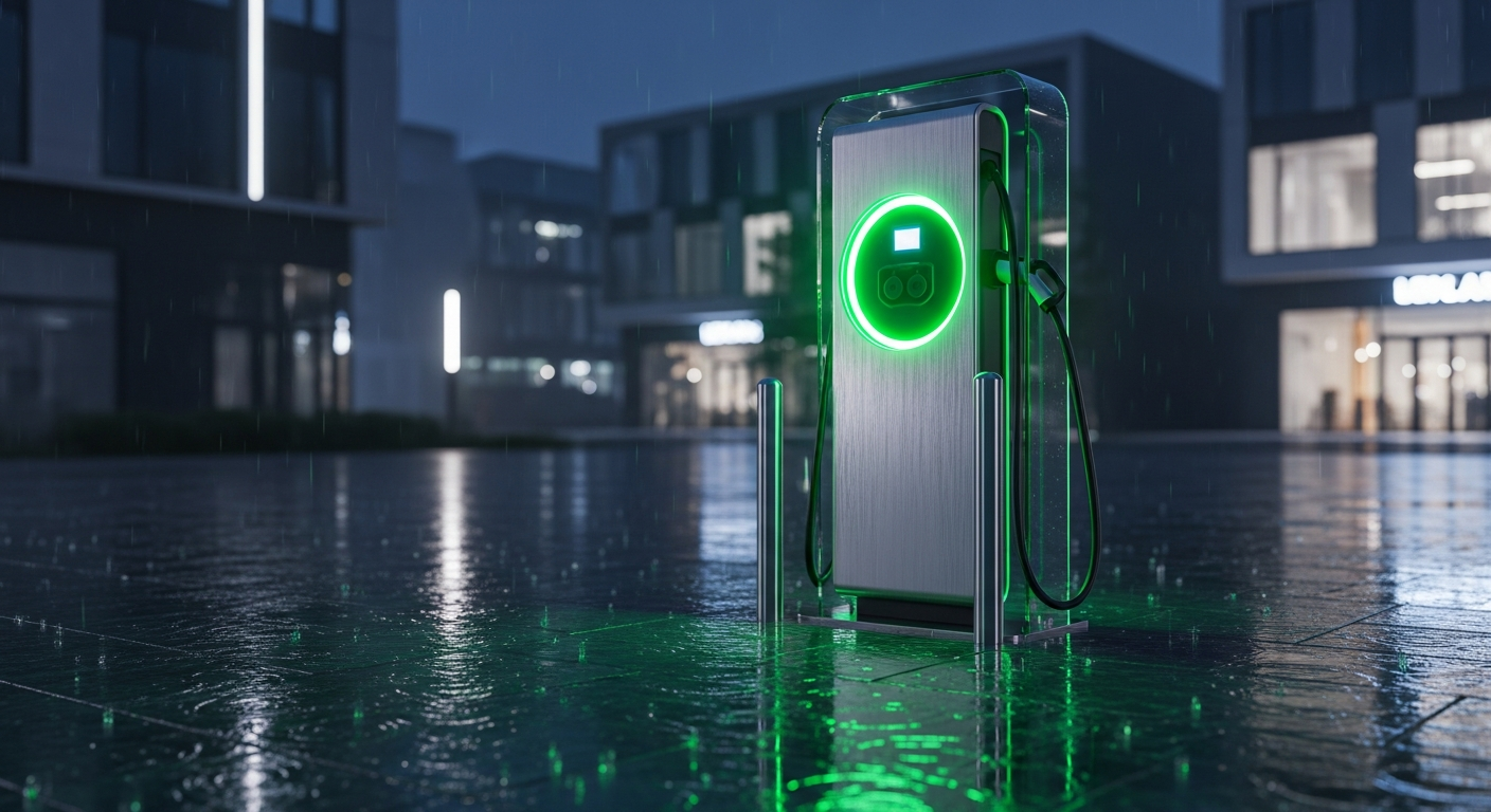 Futuristic EV Charger